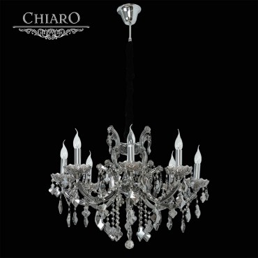 Люстра подвесная CHIARO 477010308 Дориана 8x60W E14